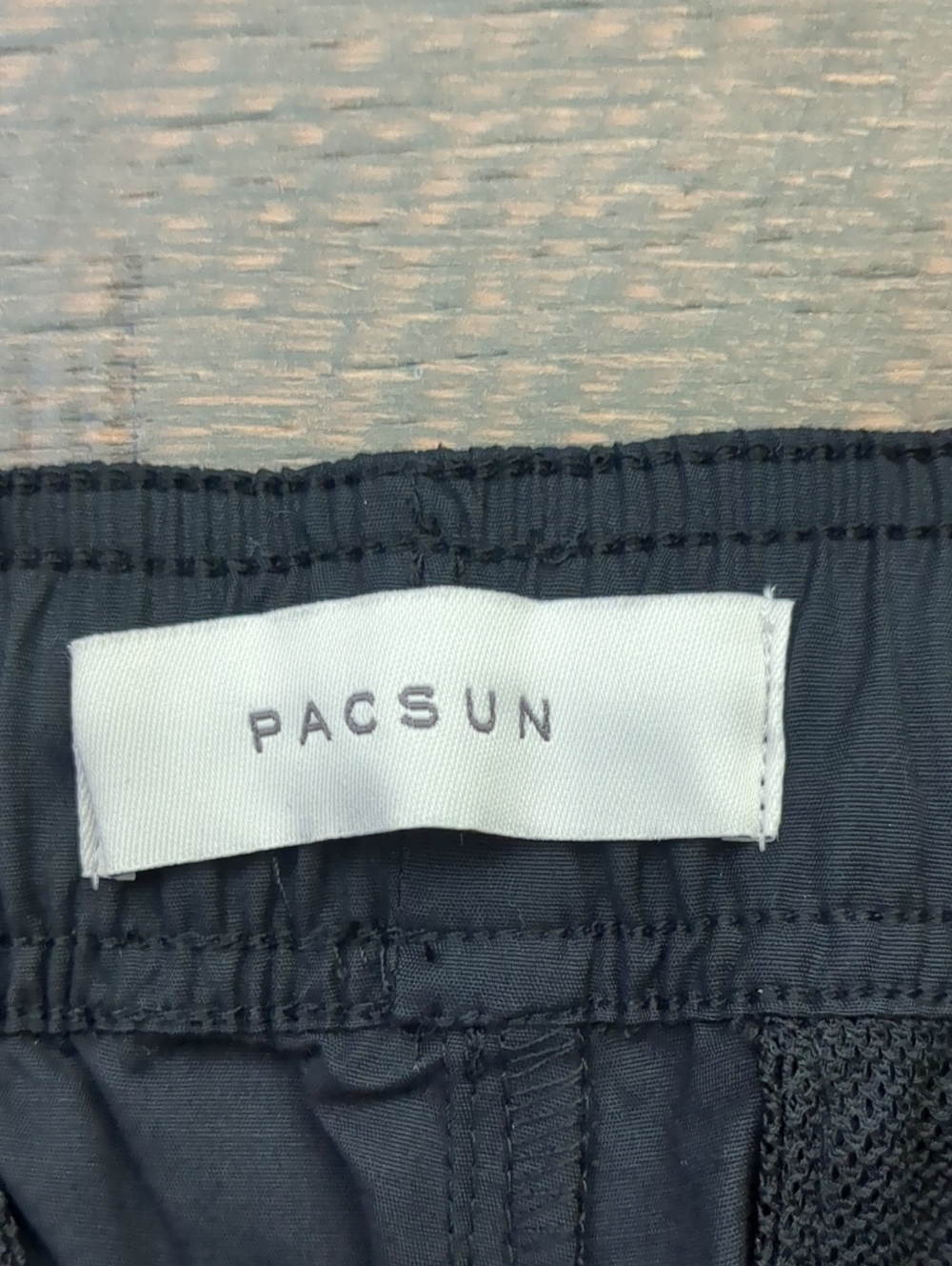 PacSun Black Men's Cargo Pants Joggers with Zip & Flap Pockets, Size Large, NEW - Picture 6 of 10